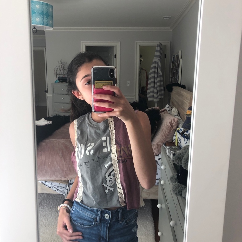 VINTAGE cropped tank top from LF